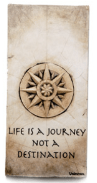 life is a journey rk plaque